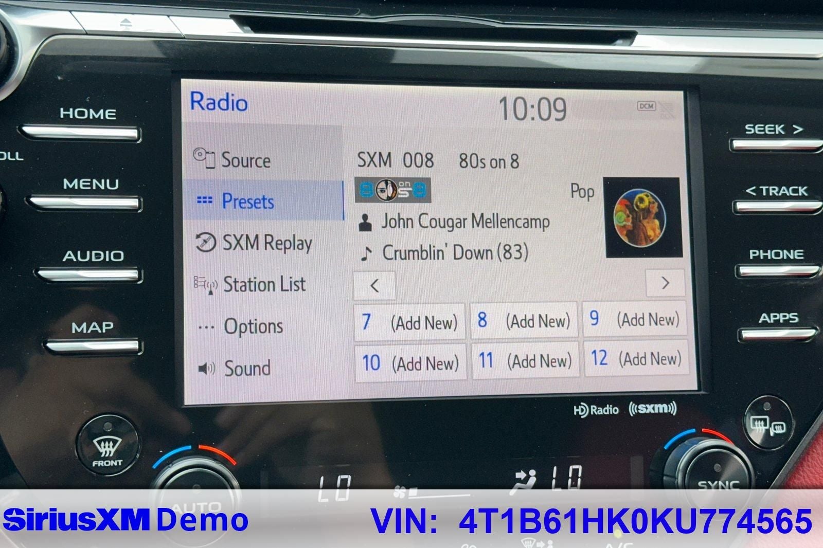 2019 Toyota Camry XSE