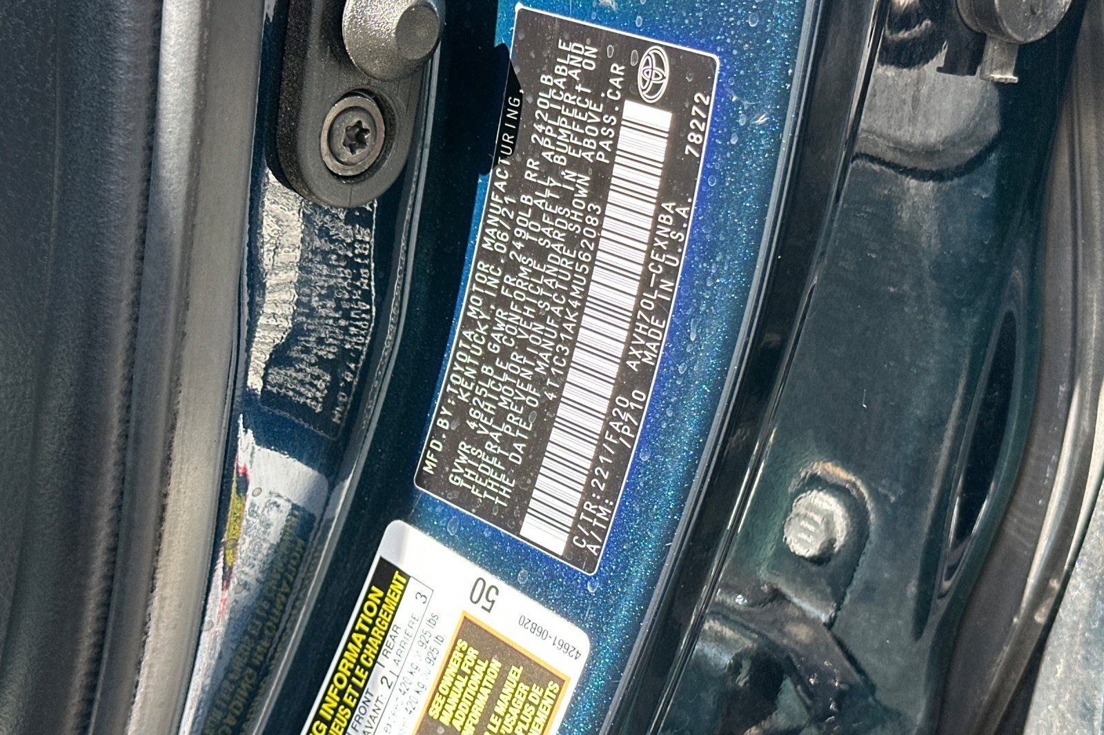 2021 Toyota Camry Hybrid LE