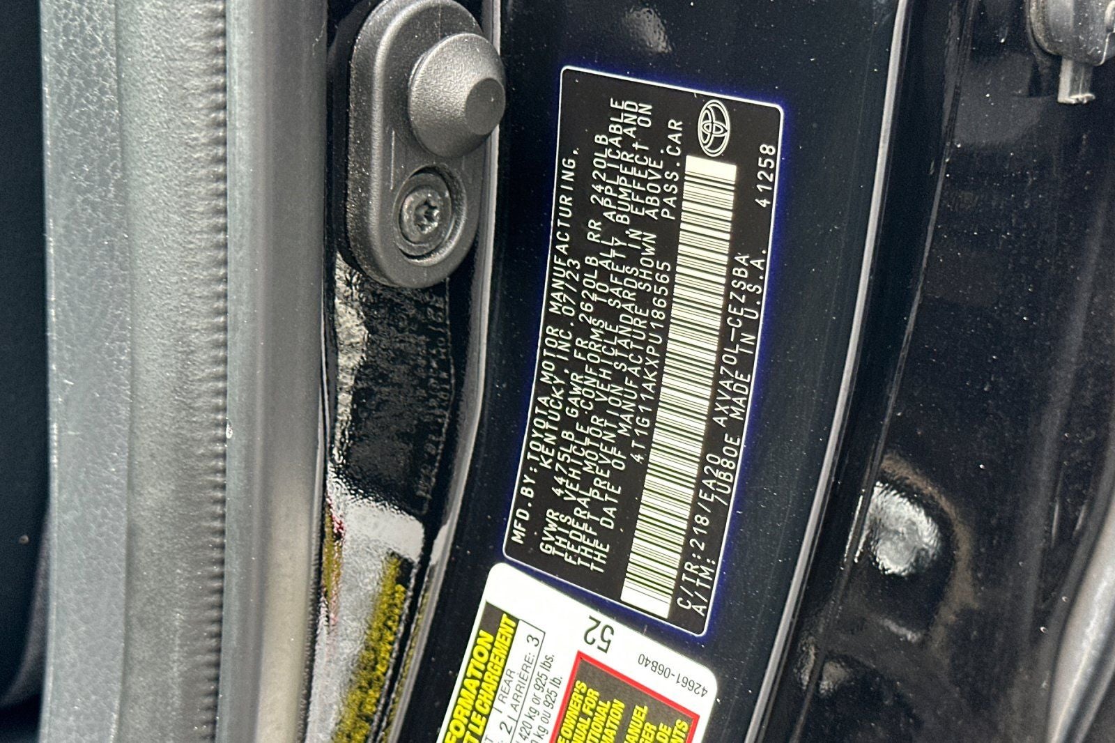2023 Toyota Camry SE W/ SofTex Seating