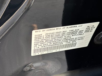 2019 Honda Pilot Touring 7 Passenger