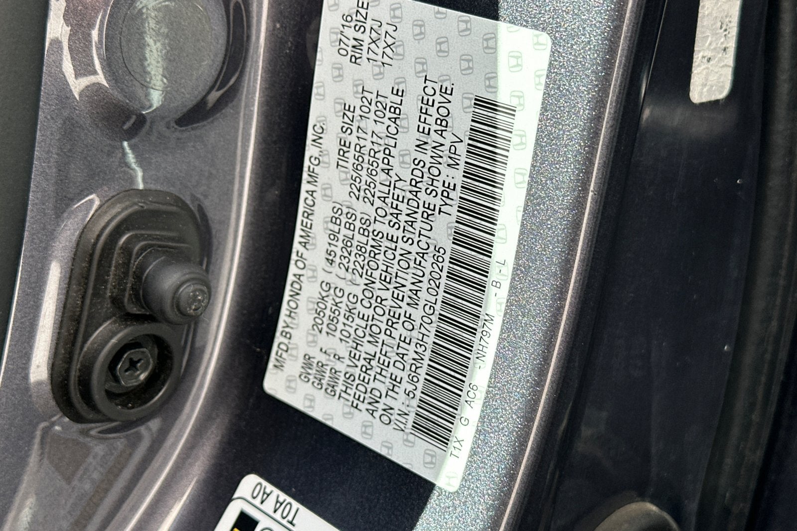 2016 Honda CR-V EX-L
