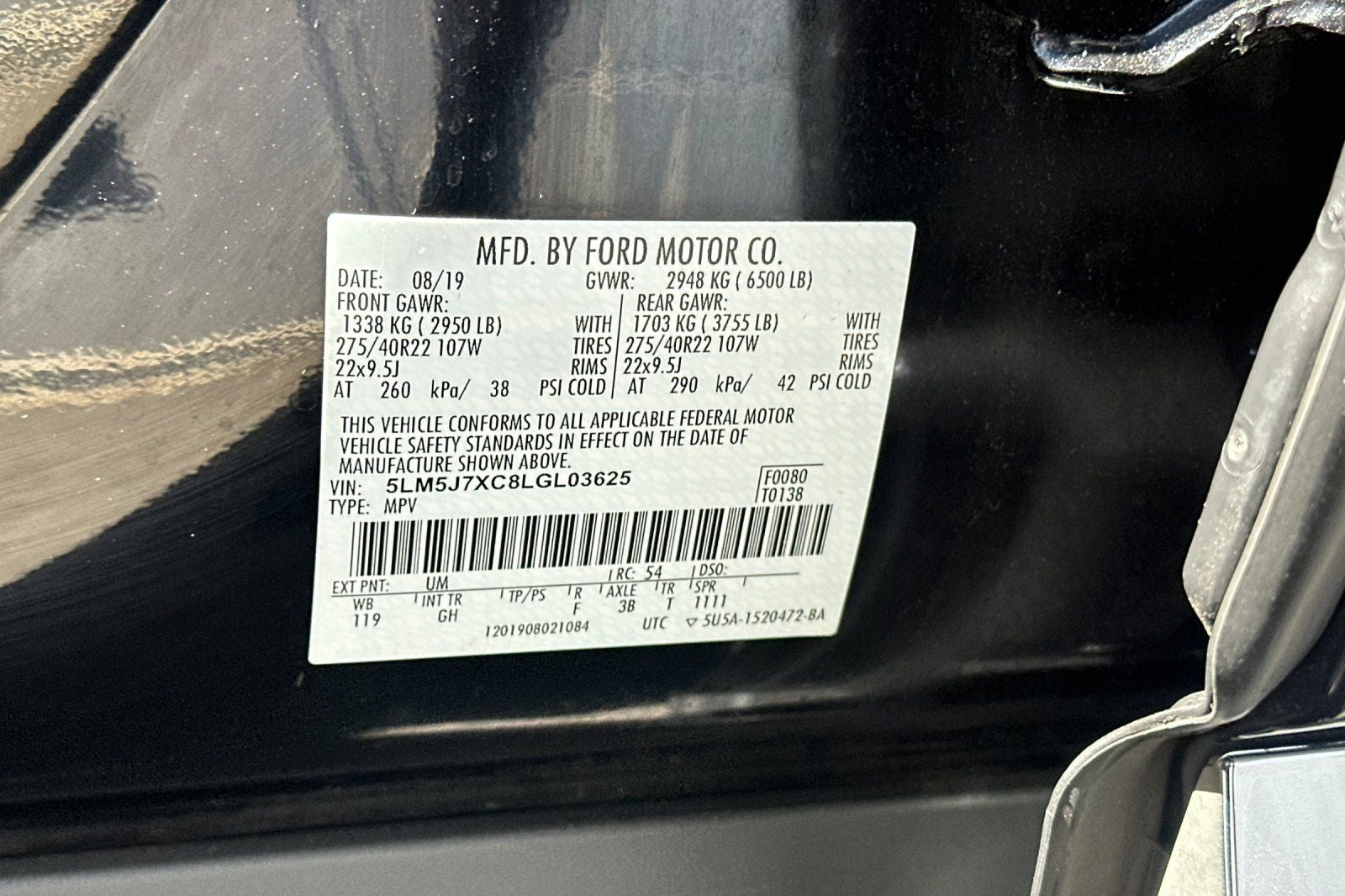 2020 Lincoln Aviator Reserve AWD