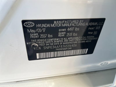 2018 Hyundai Sonata SEL w/SULEV