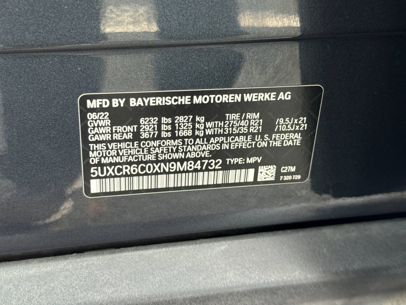 2022 BMW X5 xDrive40i