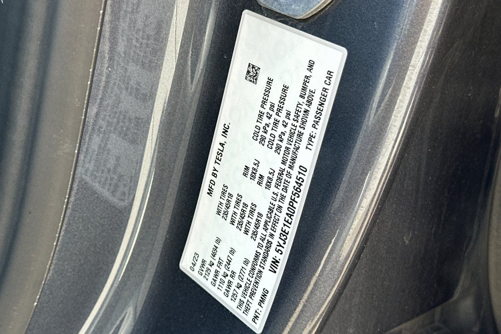 2023 Tesla Model 3 Base