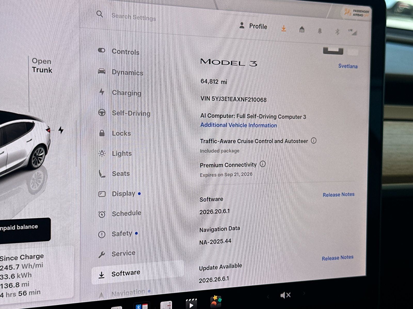 2022 Tesla Model 3 Base