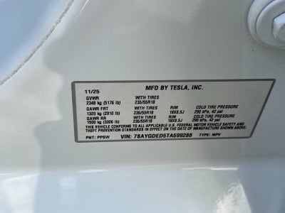 2026 Tesla Model Y RWD
