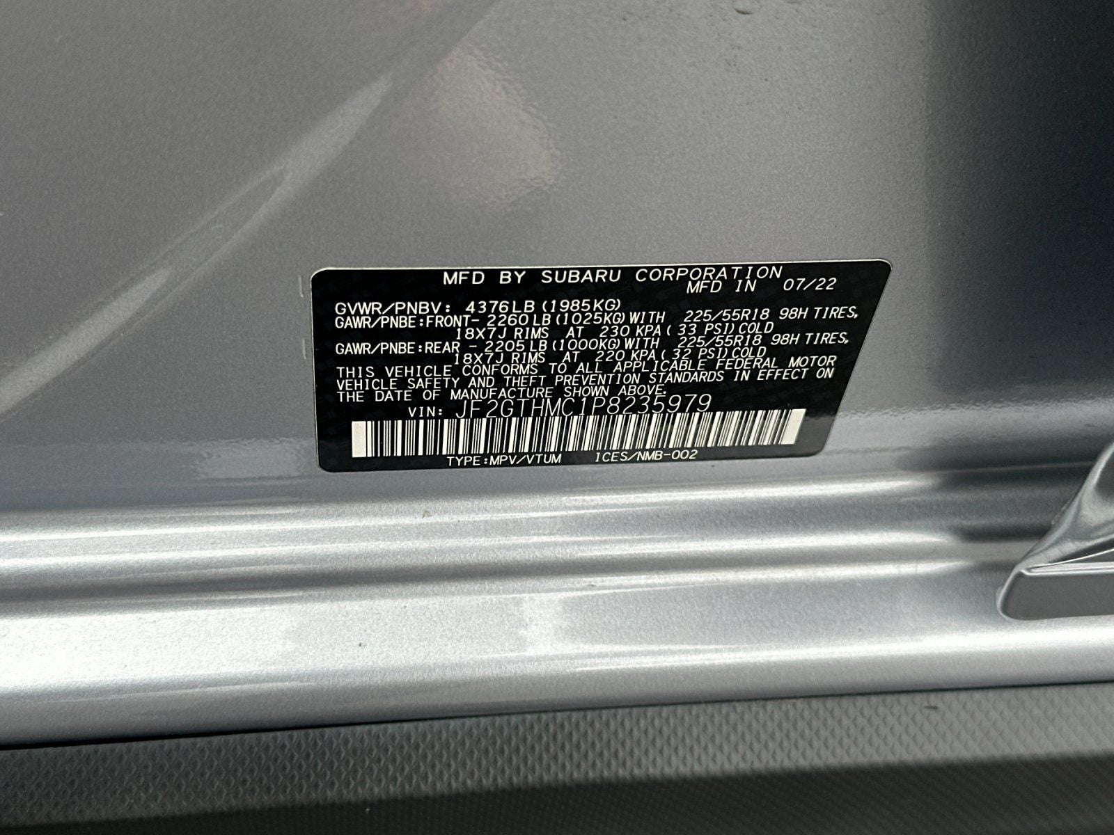2023 Subaru Crosstrek Limited