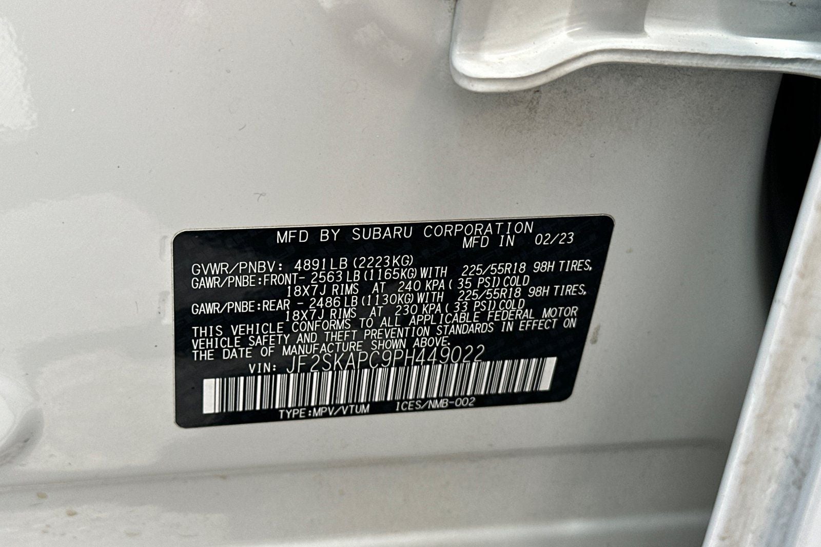 2023 Subaru Forester Limited AWD