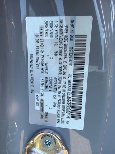 2025 Mazda Mazda MX-5 Miata Grand Touring