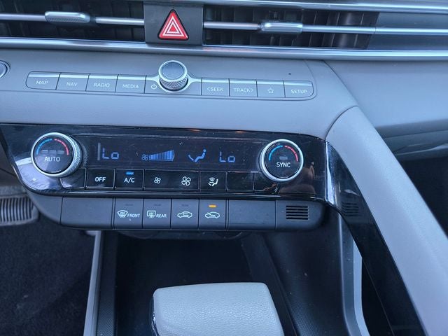 2024 Hyundai Elantra Hybrid Blue W/ Navigation