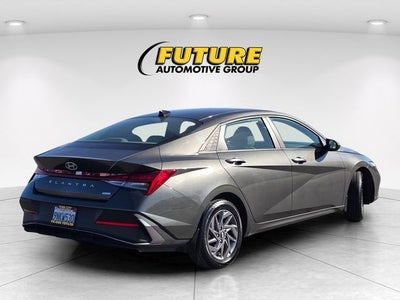 2024 Hyundai Elantra Hybrid Blue W/ Navigation