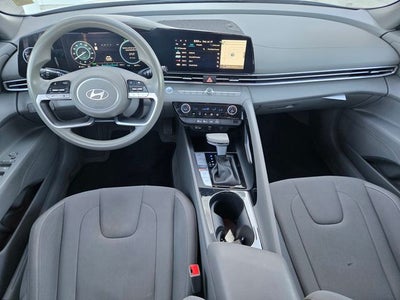 2024 Hyundai Elantra Hybrid Blue W/ Navigation