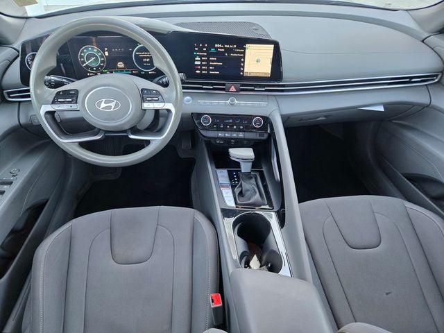 2024 Hyundai Elantra Hybrid Blue W/ Navigation