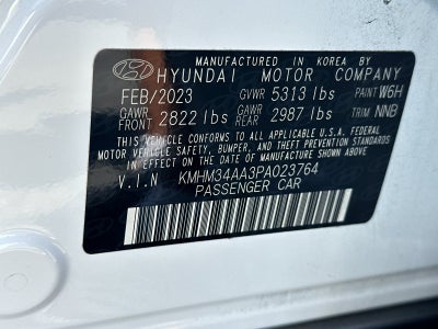 2023 Hyundai IONIQ 6 SEL