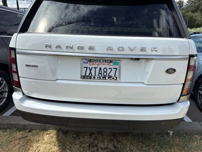 2017 Land Rover Range Rover HSE
