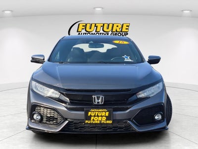 2018 Honda Civic Sport Touring Hatchback w/Nav-Leather-Moonroof