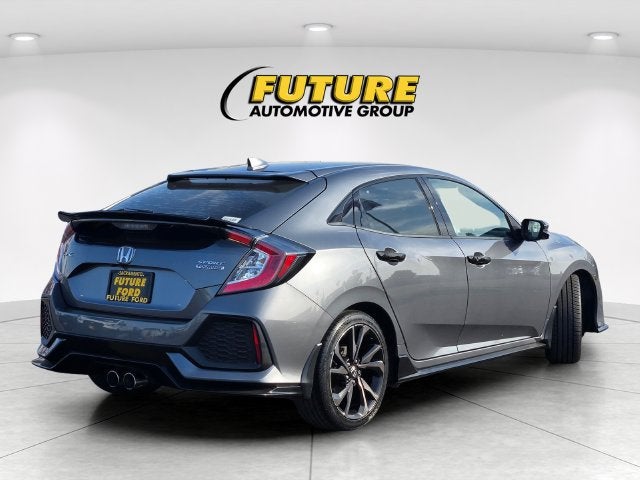 2018 Honda Civic Sport Touring Hatchback w/Nav-Leather-Moonroof