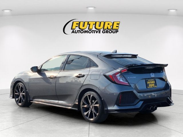 2018 Honda Civic Sport Touring Hatchback w/Nav-Leather-Moonroof