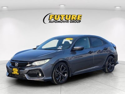 2018 Honda Civic Sport Touring Hatchback w/Nav-Leather-Moonroof