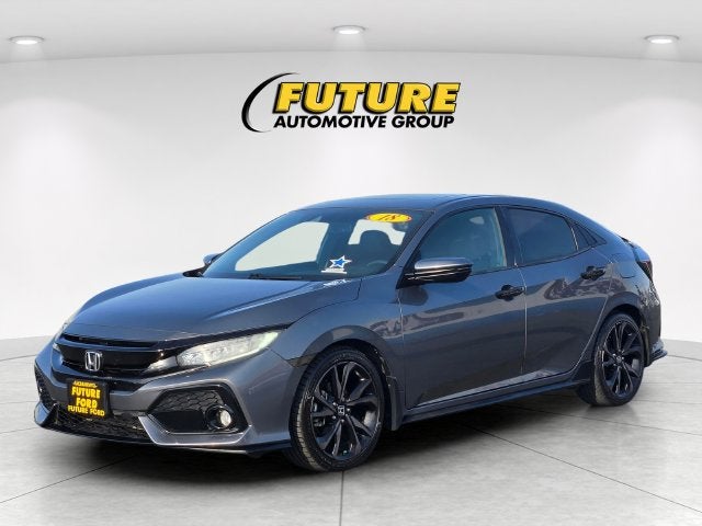 2018 Honda Civic Sport Touring Hatchback w/Nav-Leather-Moonroof