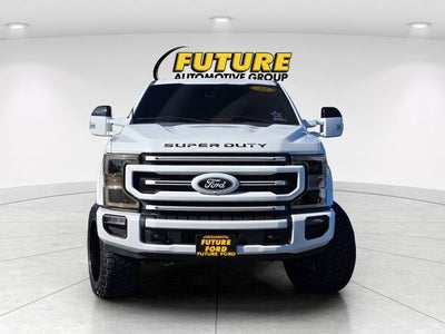 2022 Ford F-250SD Platinum Crew Cab 4WD Lifted w/Upgraded Wheels