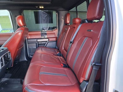 2022 Ford F-250SD Platinum Crew Cab 4WD Lifted w/Upgraded Wheels