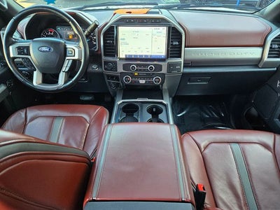 2022 Ford F-250SD Platinum Crew Cab 4WD Lifted w/Upgraded Wheels