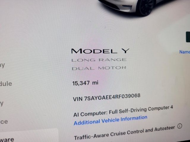 2024 Tesla Model Y Long Range
