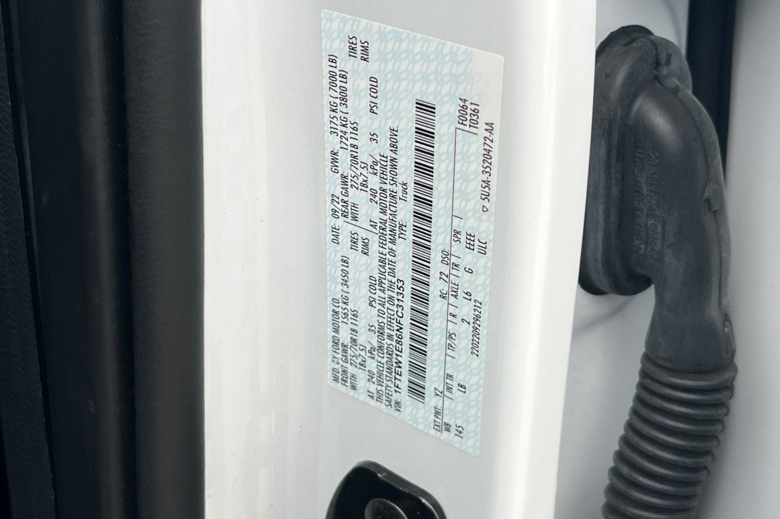 2022 Ford F-150 Tremor 4WD