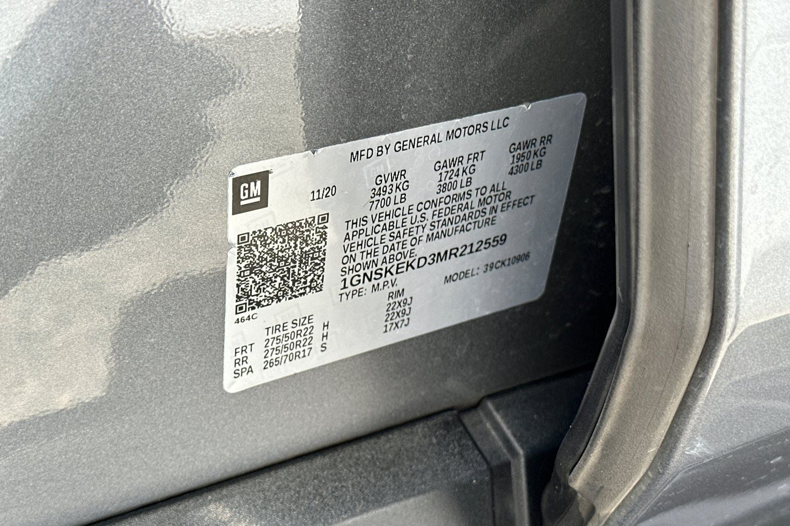 2021 Chevrolet Suburban RST