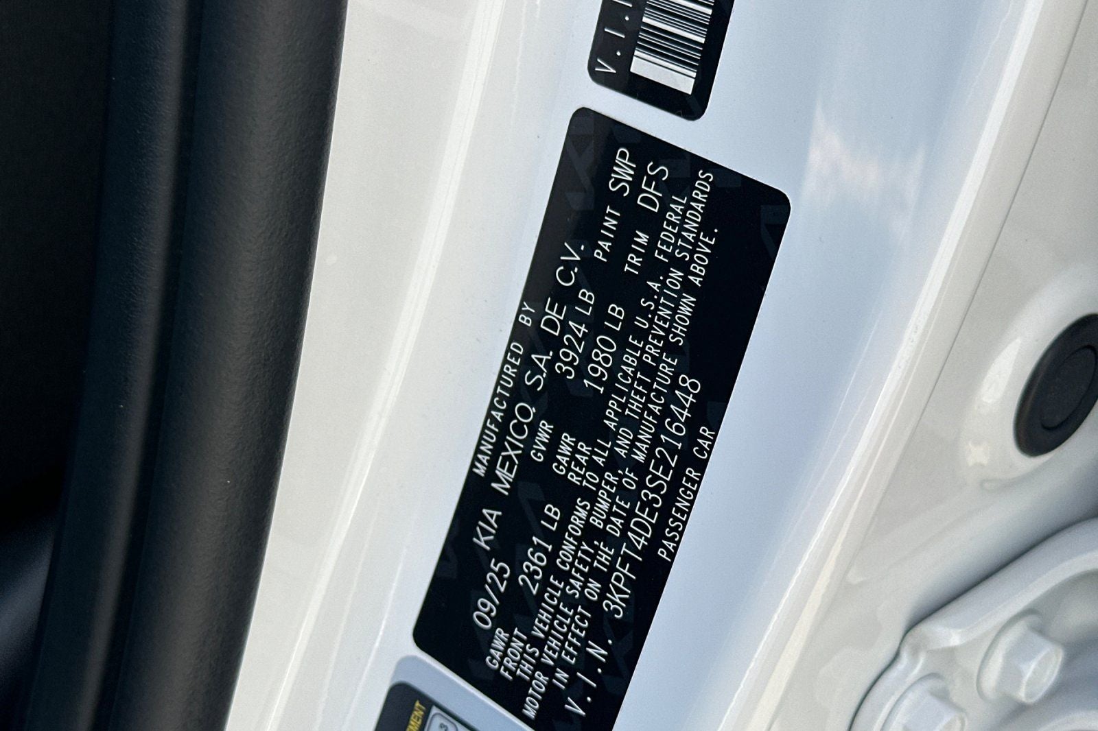 2025 Kia K4 LXS