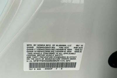 2016 Honda Pilot EX-L AWD