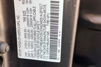 2018 Honda CR-V EX-L