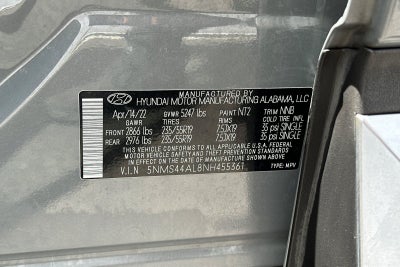 2022 Hyundai Santa Fe Limited