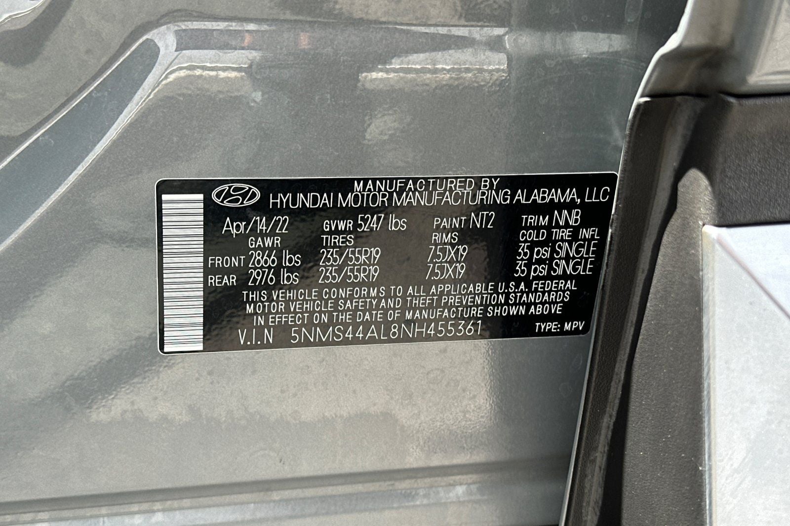 2022 Hyundai Santa Fe Limited