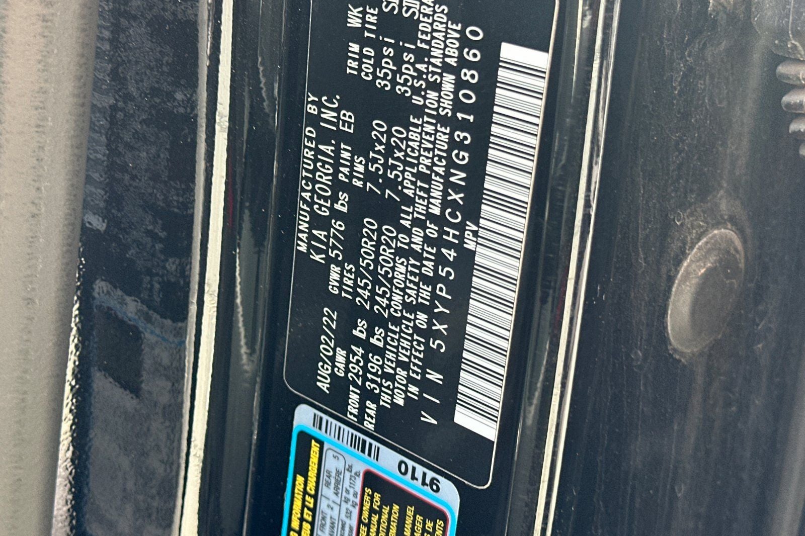 2022 Kia Telluride SX