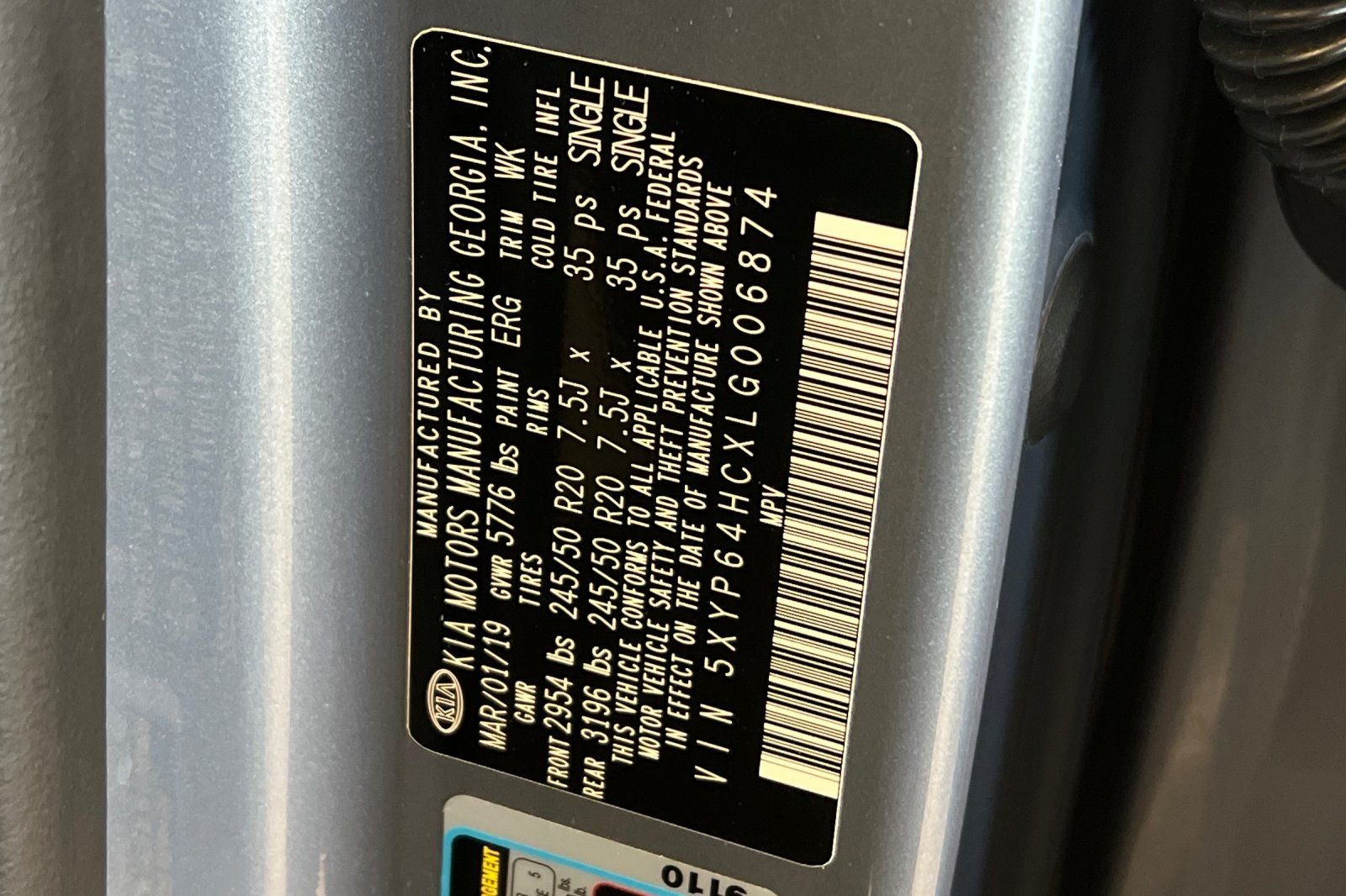 2020 Kia Telluride S