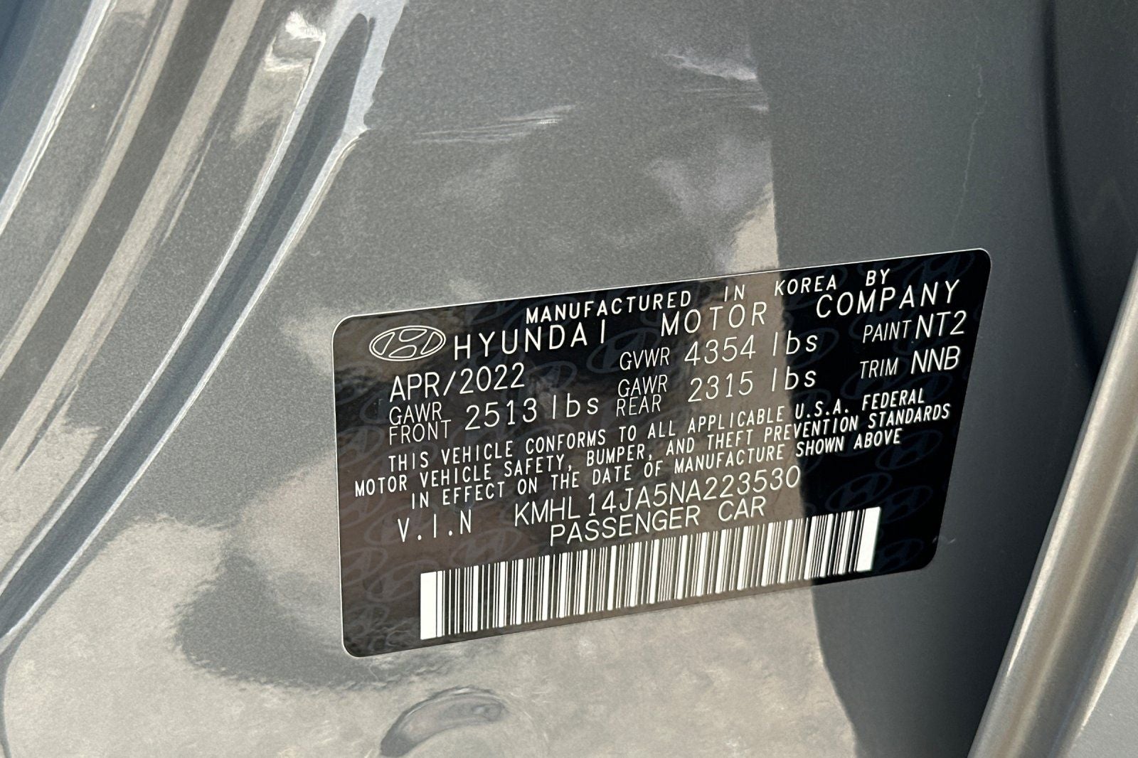 2022 Hyundai Sonata SEL
