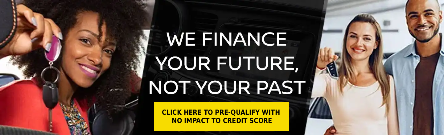 we finance future not your past banner